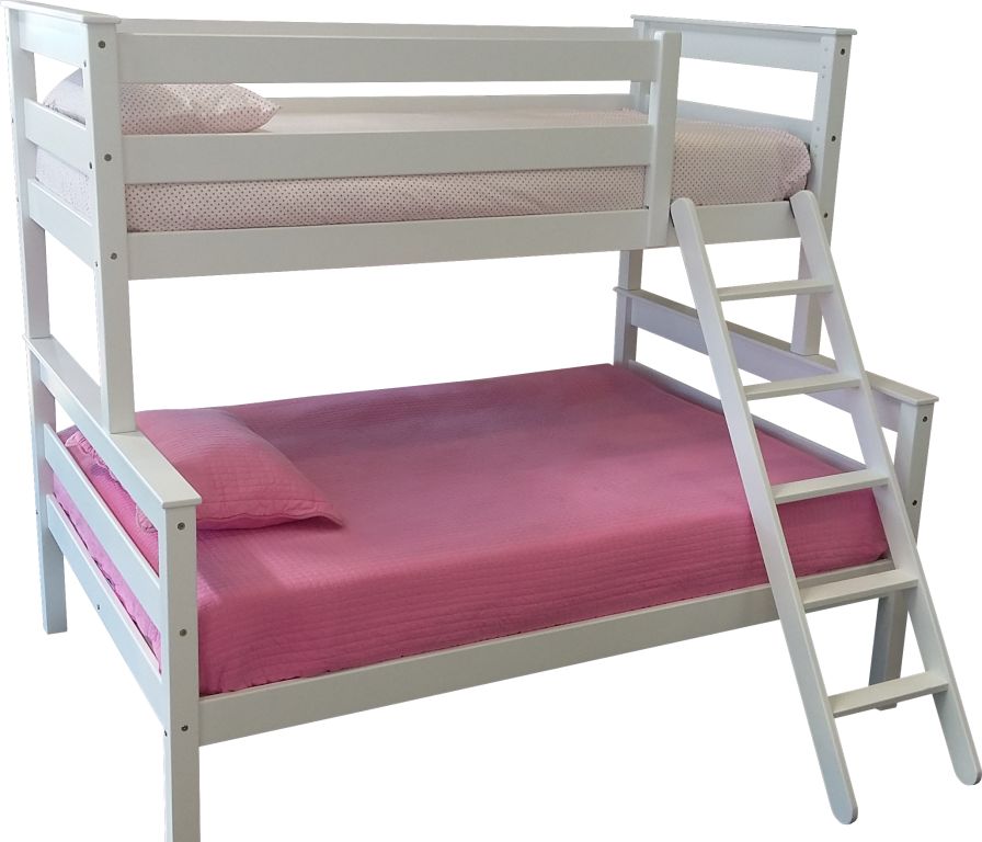 Kc Single Over Double Bunk, Double Bunk Bed With Single On Top