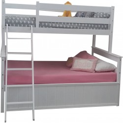 KC Single Over Double Bunk Bed