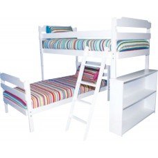 Luke Double Bunk L-Shape Bed