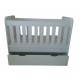 Solid End Cot with drawer
